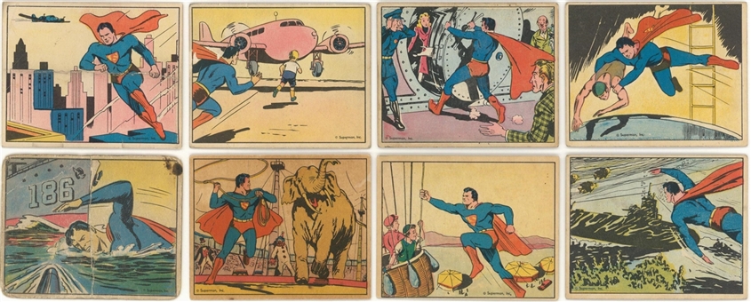 1940 R145 Gum, Inc. "Superman" Complete Set (72)